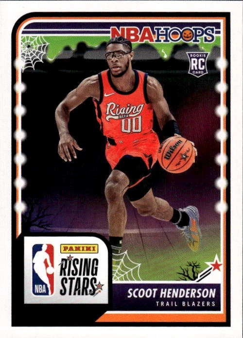 2023-24 Hoops Haunted Hoops Scoot Henderson #280 Portland Trail Blazers 22J