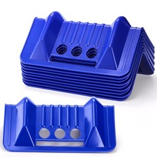10 Pack Flatbed Edge Protectors, Thick Cargo Edge Protectors, Plastic V Shape...
