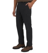 Wrangler Men's Regular Fit Tech Pants, Black, Size: 32X32, New