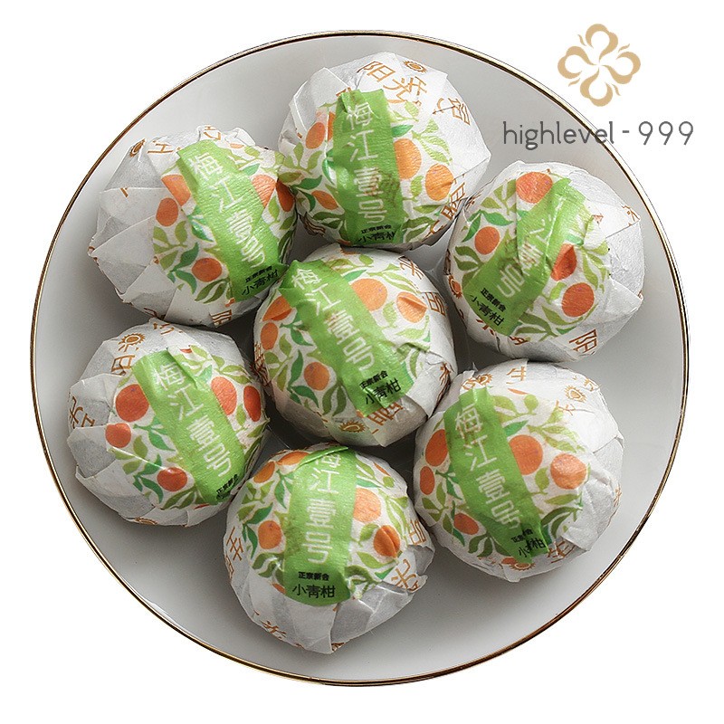 500g Small Green Mandarin Orange Meijiang No.1 Aged Pu'er Ch