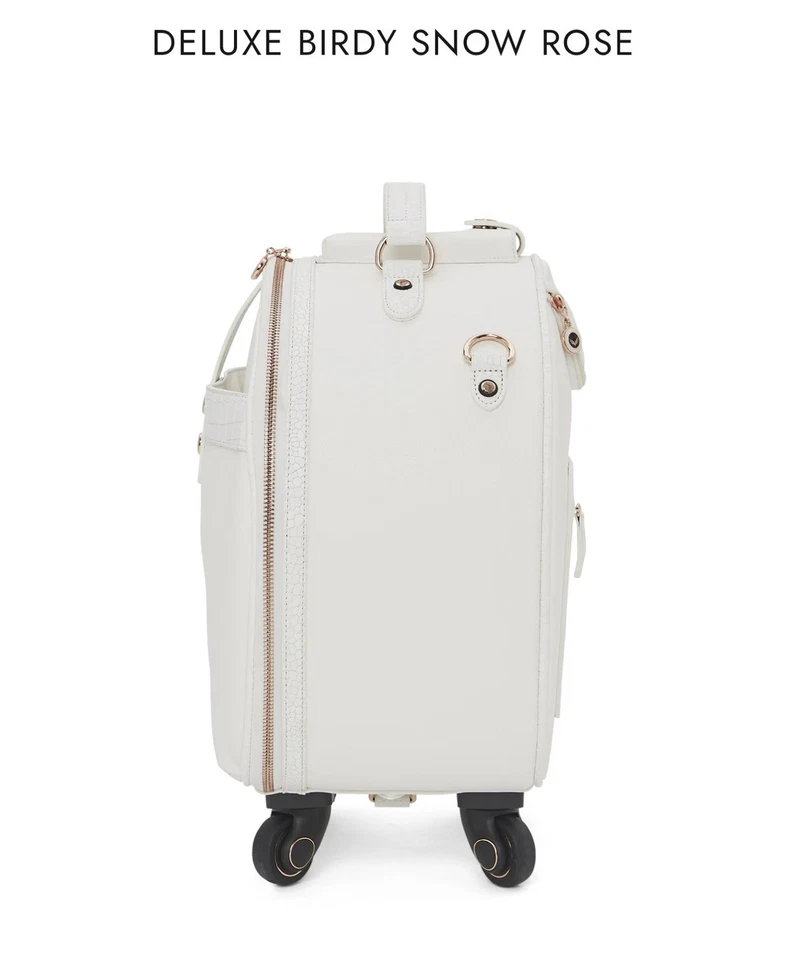 Smart Birdy Snow Gator con adornos de oro rosa equipaje bolsa de viaje nueva en caja Foto 4 de 4