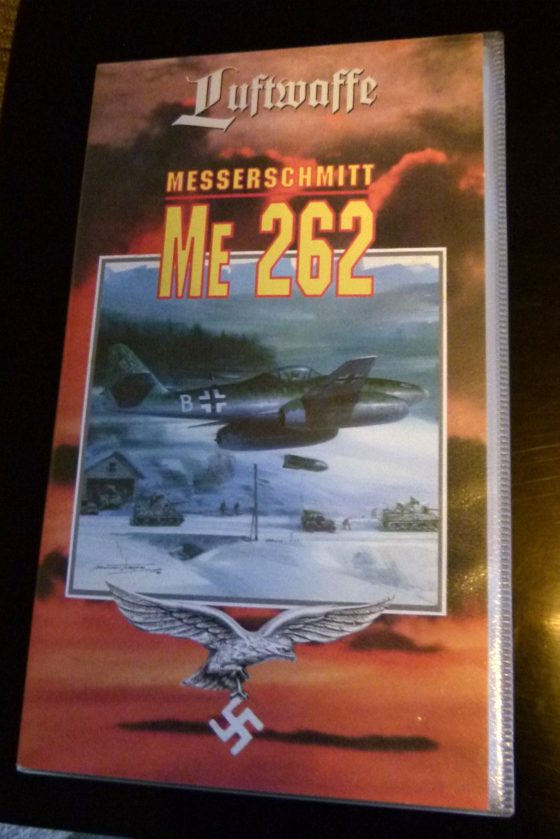 VHS Video Tape Messerschmitt Me 262 Luftwaffe Aircraft Working Tested All OK