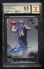 2015 Topps High Tek Pattern 1 Grass/Waves Sean Mannion BGS 9.5 GEM MINT Auto i8r