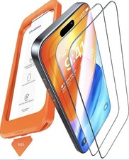 UltraGlass UNBREAK TOP 9H Armor for iPhone 15 Pro Max Screen Protector 2 Pack