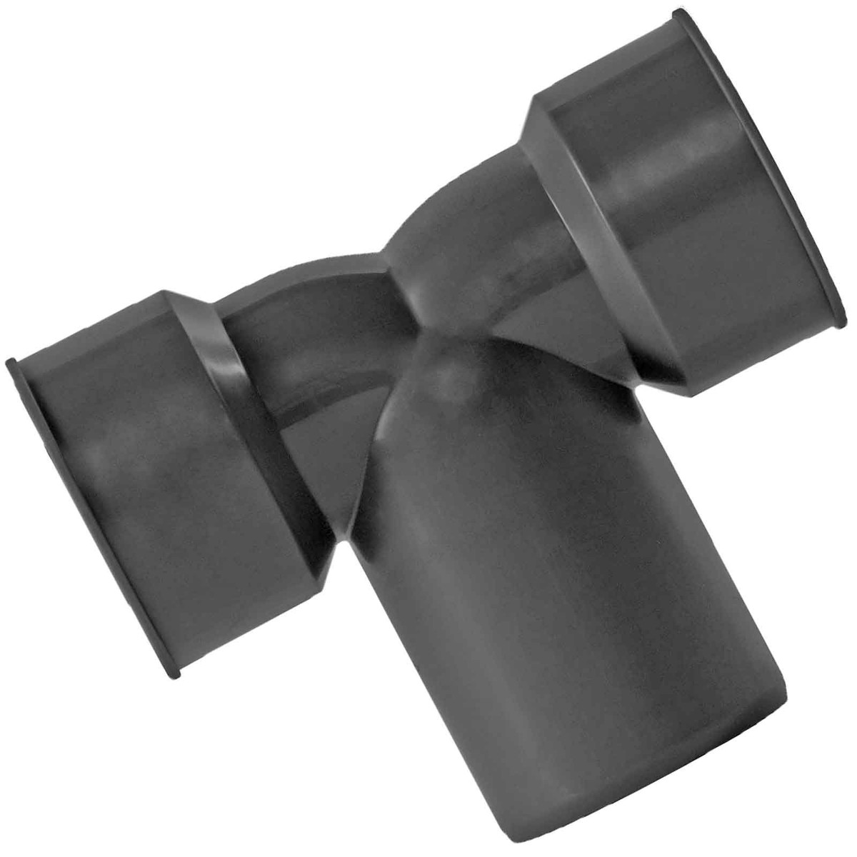 Siphon Anschluss Winkel 90° – Mit Gummimanschette Für HT Rohr DN50 (48-54 Mm)