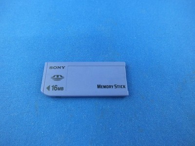 Original Sony Speicher Karte Memory Stick 16 MB Card Adapter 16MB Kamera Laptop