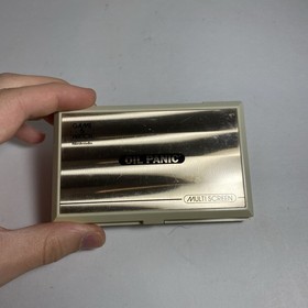 1982 Nintendo Game & Watch OIL PANIC Handheld System OP-51 - Tested