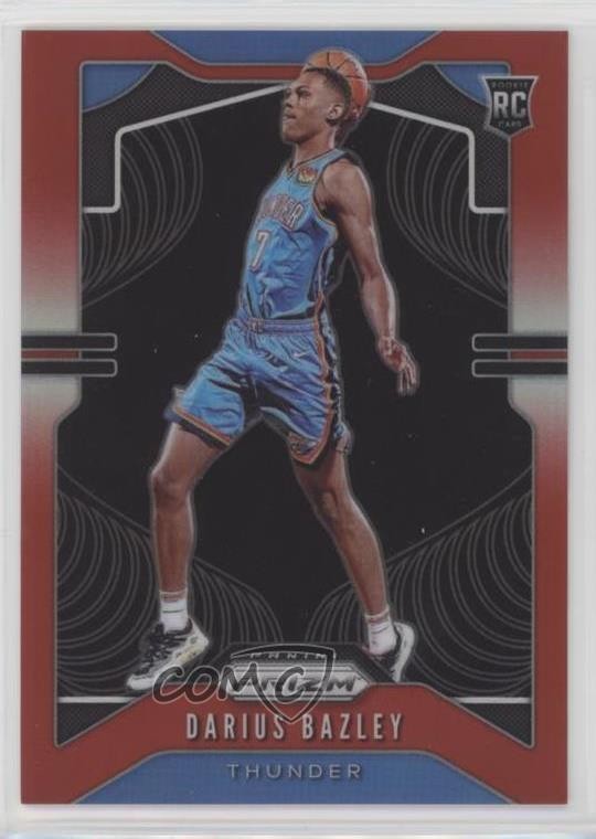 2019-20 Panini Prizm Rookie Red Prizm 30/299 Darius Bazley #289 Rookie RC 0q21