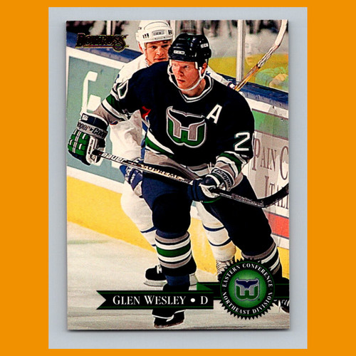 1995 Donruss Glen Wesley #186 card