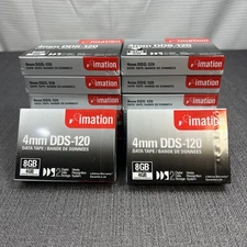 Lot of 14 Imation DDS-120 Data Tapes Cartridges 4mm 4/8GB  NEW