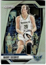 2024 Panini Prizm WNBA #94 Maddy Siegrist Silver Prizms