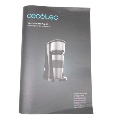 Cecotec Kaffeemaschine Thermoskanne Coffee 66 Drop Go 700 W Fass - Unvollständig