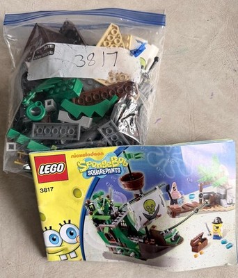 LEGO SpongeBob SquarePants: Flying Dutchman (3817) 100% Complete W/ Instructions