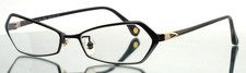 MICHAEL KORS MK411AF 001 Black Womens Cat Eye Full Rim Eyeglasses 53-18-140 B:26