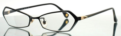 MICHAEL KORS MK411AF 001 Black Womens Cat Eye Full Rim Eyeglasses 53-18-140 B:26