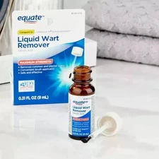 Equate Liquid Wart Remover, Maximum Strength 0.31 oz Free US Shipping avaialble.