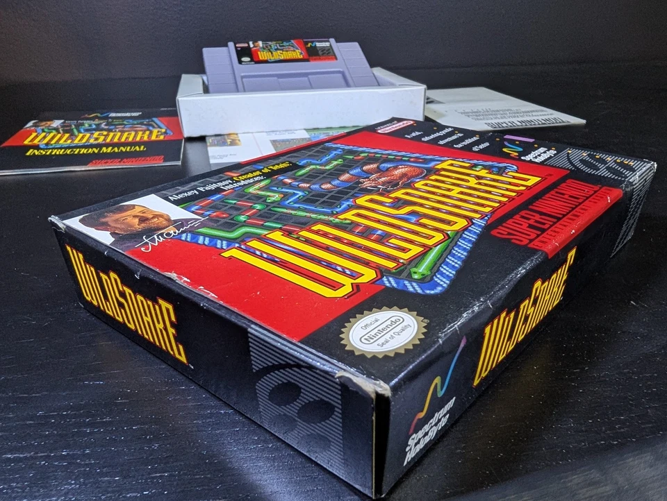 WildSnake | Super Nintendo | SNES | Complete | CIB w/ Inserts | Authentic - Image 4 of 4
