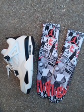 JORDAN 4 FLIGHT CLUB SOCKS TO MATCH
