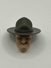 Valaverse Action Force Sgt. Slaughter Head & Marine Hat Fodder 1/12 Scale