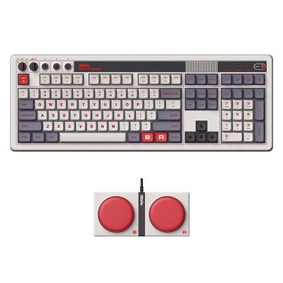 8BitDo Retro 108 Mechanical Keyboard with 108 Keys and Integrated