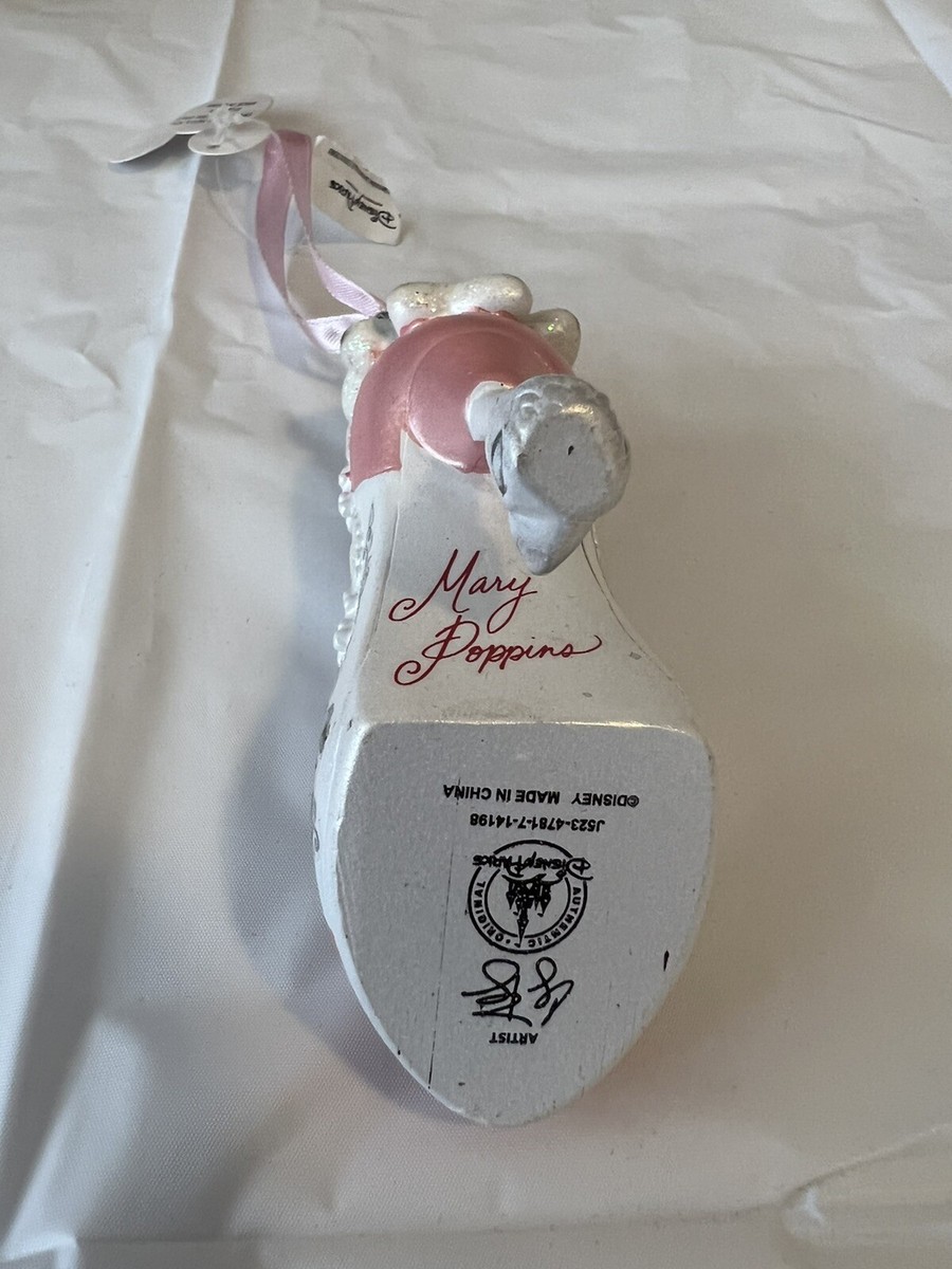 Disney Parks Mary Poppins Runaway Collection Shoe Ornament | eBay