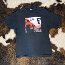 Vintage U2 The Goal Is Elevation Band Tour T Shirt  2001 Men’s Size Large