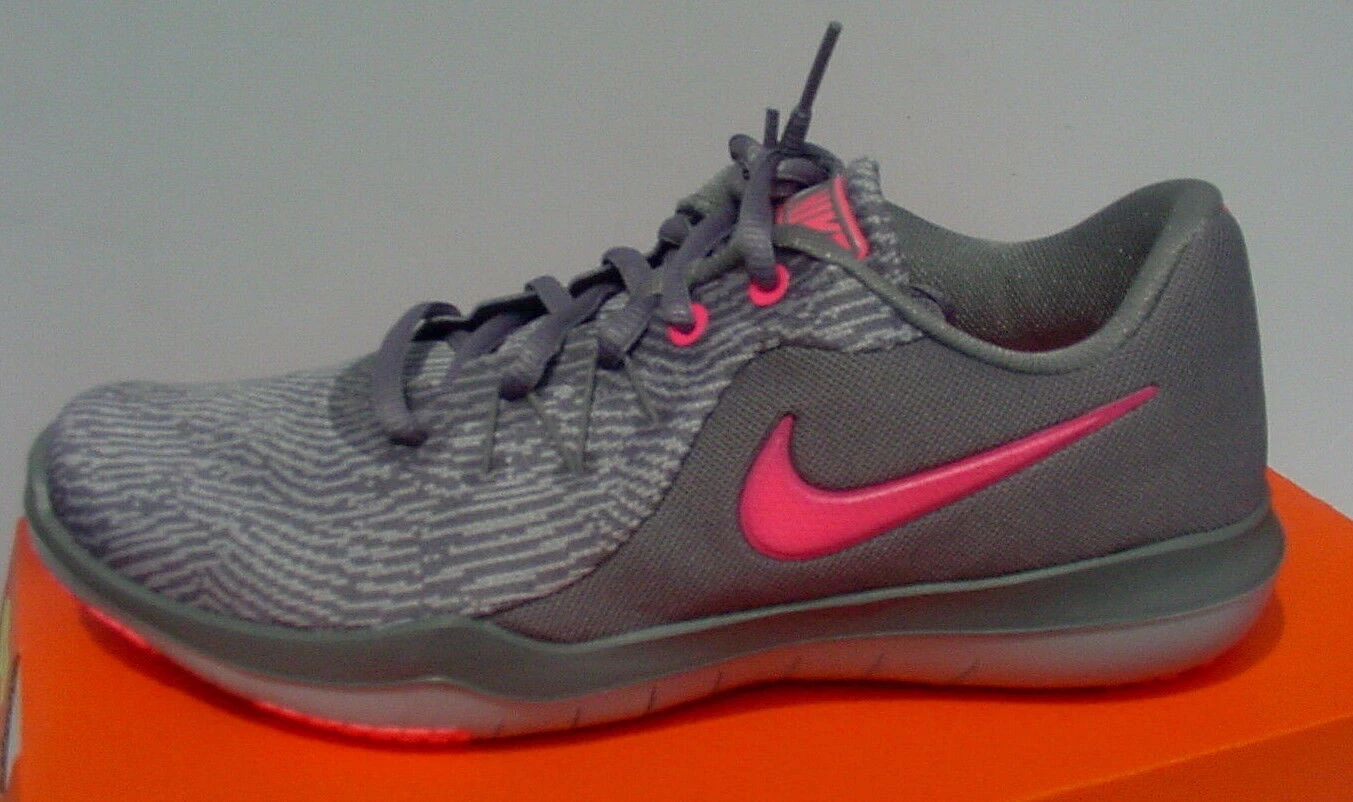 Nike Women's Shoe Gray Pink Coral Flex Supreme TR 6909014 003 Sz 7 NIB