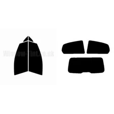 For Fiat Grande Punto 3-door 2006+ Full Pre Cut Window Tint Kit Front & Rear