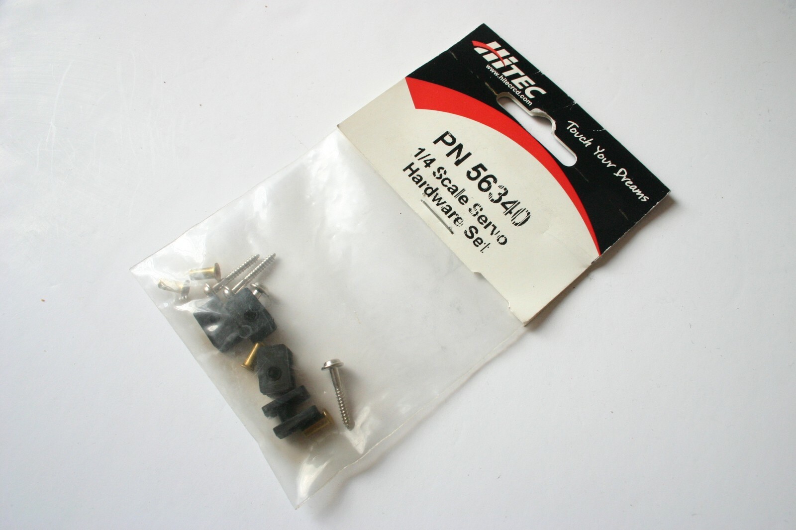 Hitec 1/4 Scale Servo Mounting Hardware Set - 56340