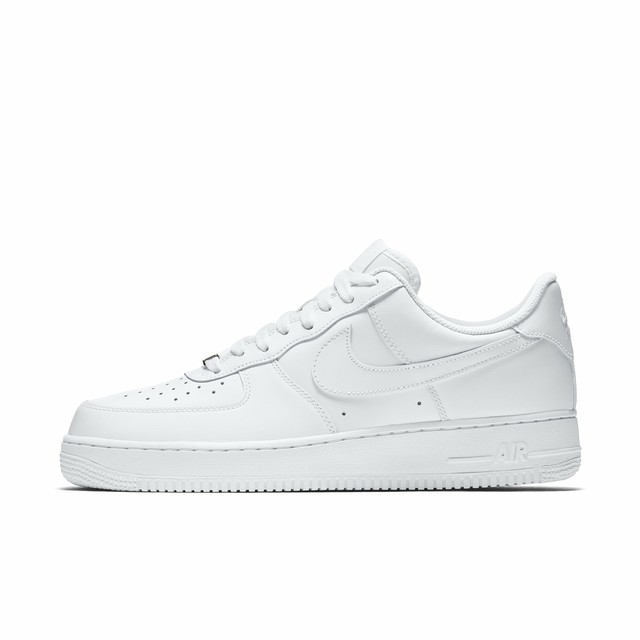 Nike Mens Air Force 1 07 Low All Triple White Classic Sneakers AF1 CW2288-111 | eBay