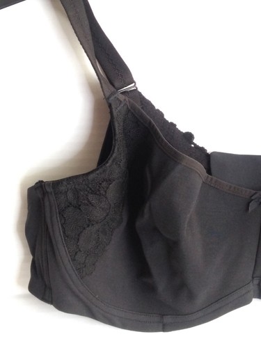 M&S Full Cup Bra Underwired Non Moulded Black Marks and Spencer - Picture 11 of 18