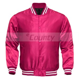 baseball jacket pink