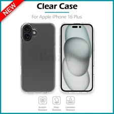 Fenzer Ultra Slim Protector Shockproof Phone Case CLEAR Apple iPhone 16 Plus