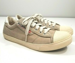 diesel canvas sneakers