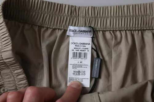 Dolce & Gabbana Brown Cotton Regular Boxer Shorts Men's Underwear Authentic - Picture 3 of 5