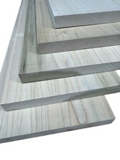 Solid TULIP Wood Boards, High-Quality, Planed Square, Kiln Dried, 22mm Thickness