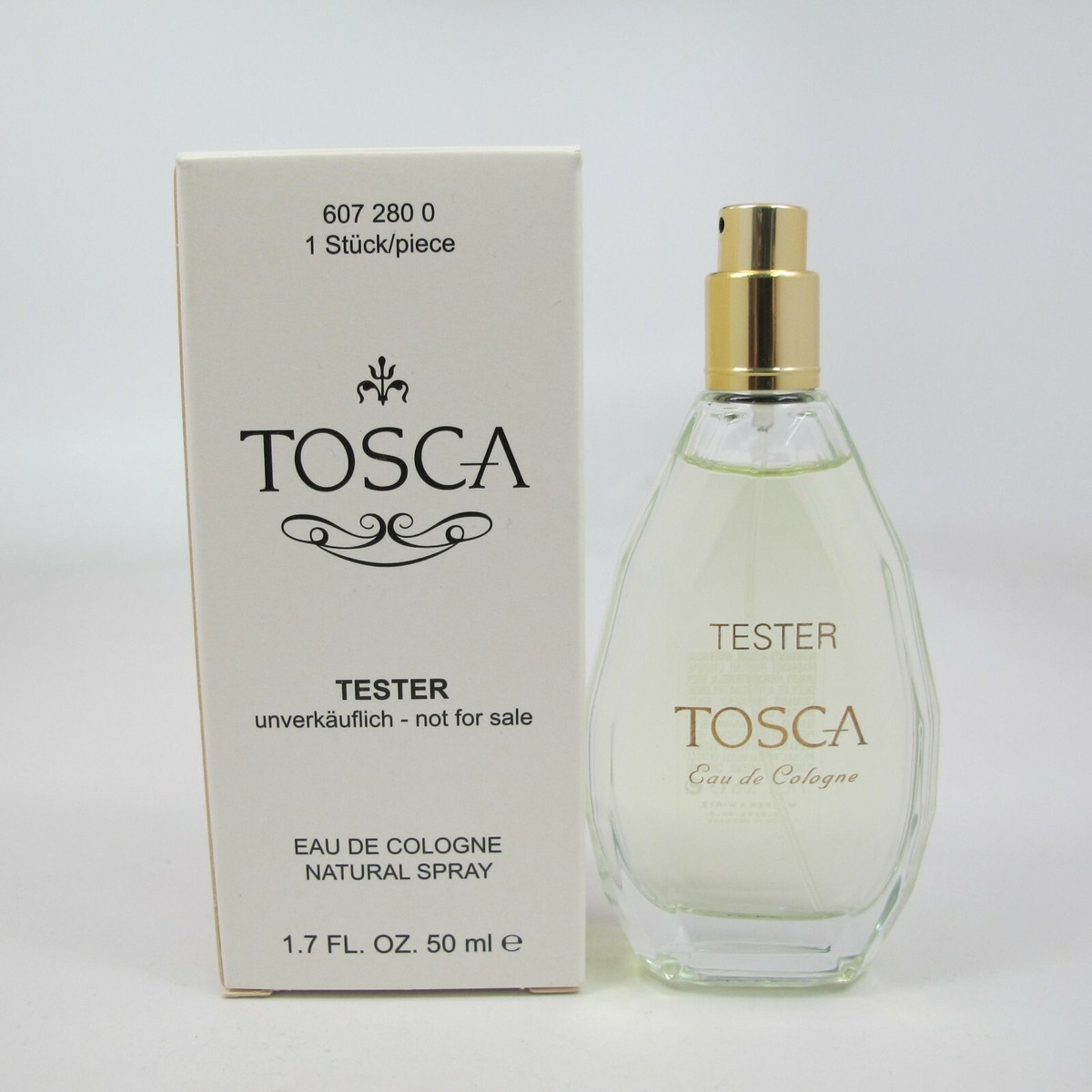 TOSCA by Maurer & Wirtz 50 ml/1.7 oz Eau de Cologne Spray No Cap