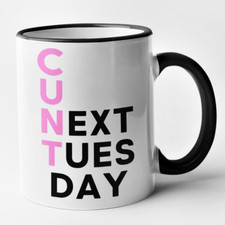 Funny Joke Mug C U Next Tuesday Mug Birthday Christmas Gift Office Banter