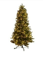 American Tree Wreath 5 foot Slim Starry Light Tree with Color Choice EZ setup