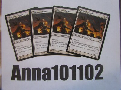 Thraben Sentry x4 4x, Innistrad White MTG