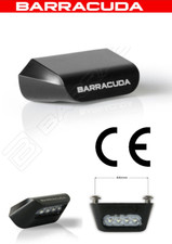 BARRACUDA luce targa a LED OMOLOGATA UNIVERSALE in ALLUMINIO DUCATI Diavel