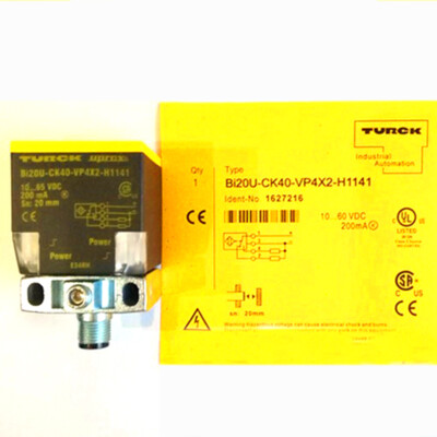 TURCK BI20U-CK40-VP4X2-H1141 1627216 Inductive sensor PNP #