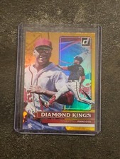  2022 Donruss Juan Soto Diamond Kings  Orange Holo Parallel 