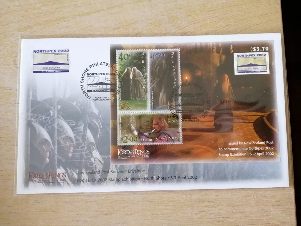New Zealand -Lord of the Ring - Exhibition cover (2 FDC) FIRST DAY COVER-C - Image 2 of 2