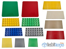 Lego® Duplo Grundplatte Bauplatte 4x8 8x8 6x12 8x12 8x16 DIV. FARBEN