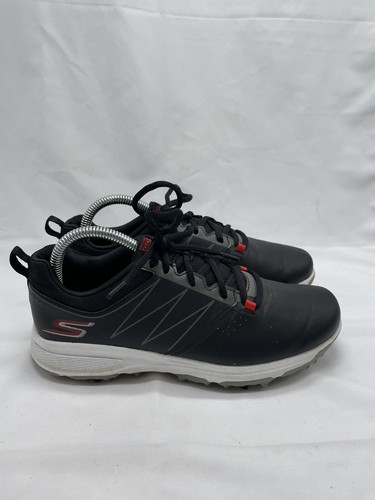 Sketchers Go Golf Torque 2 Shoe Mens 6 Black Lace Up Lightweight Leather - Picture 4 of 10