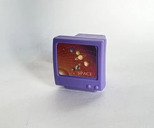 Mattel Barbie Purple SPACE Plastic Computer Monitor Vintage Barbie Accessory Toy