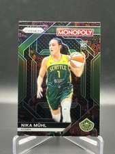 2024 Panini Prizm Monopoly #4 Nika Muhl Red Classic Icons Seattle Storm RC