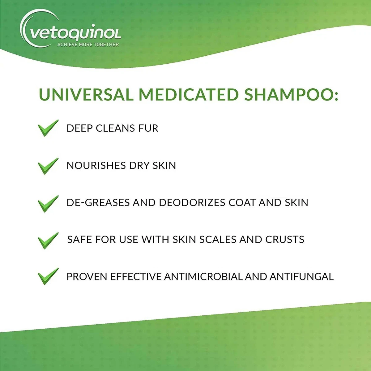 Vetoquinol Universal Medicated Pet Shampoo Dog Cat Horse 16 oz. eBay