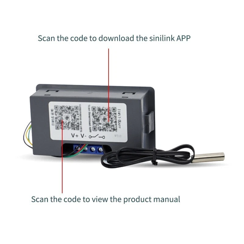 Remote Phone WIFI APP Thermostat Smart Temperature Controller Module Cooling - Image 3 of 4